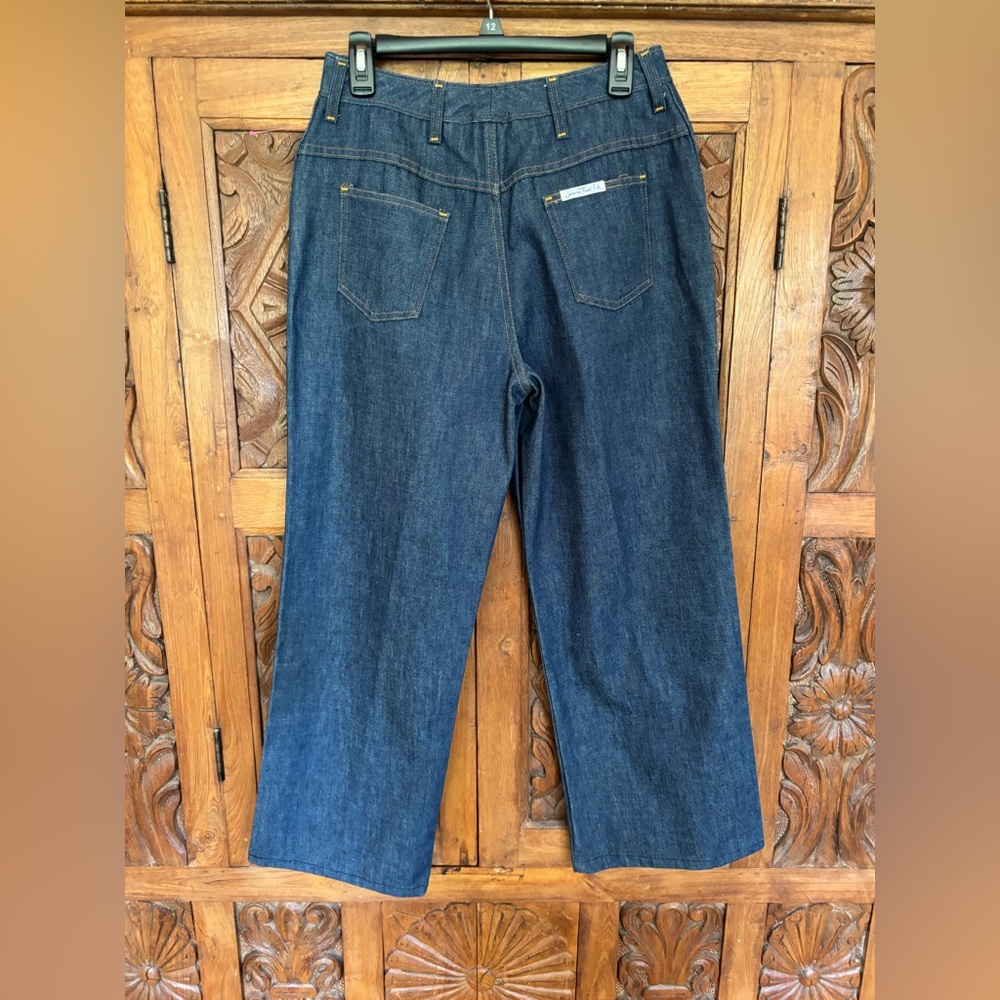 Stylish Indigo Wide Leg Jeans
